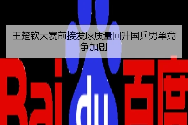 王楚钦大赛前接发球质量回升国乒男单竞争加剧